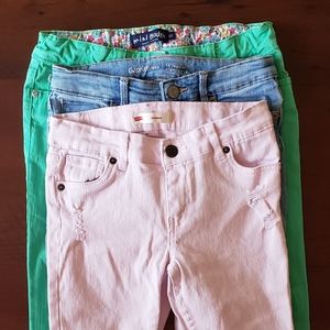 Jeans Bundle - Mini Boden, GAP, Levi's